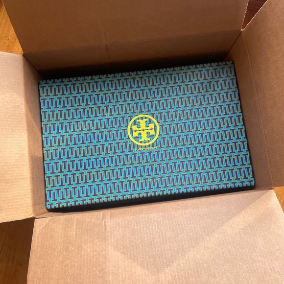 Tory Burch Marlene riding boots shoes sz 7 dark coconut - Picture 13 of 16